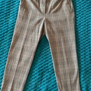 Talbots Women's Plaid Hampshire Ankle Pants – Size 14 (Misses)